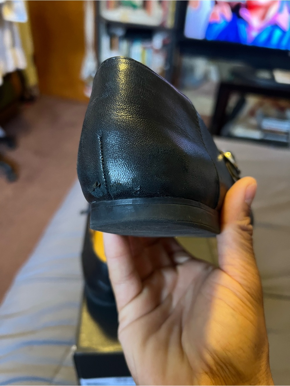 Naturalizer Black Mary Jane Flats with Buckle - Picture 4 of 7